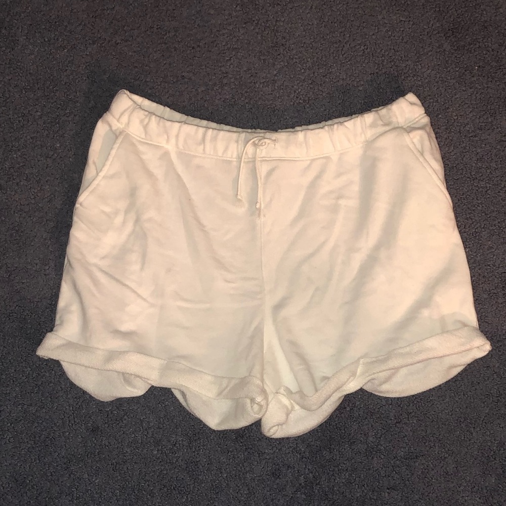 White Shorts